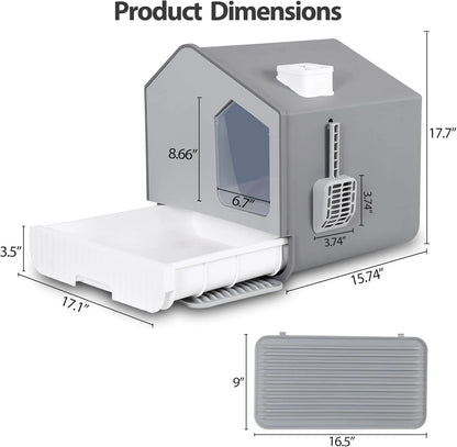 Hidden Haven XL Covered Cat Litter Box
