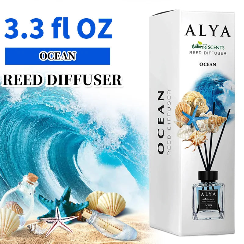 Reed Diffuser Set With Essential Oils And Incense