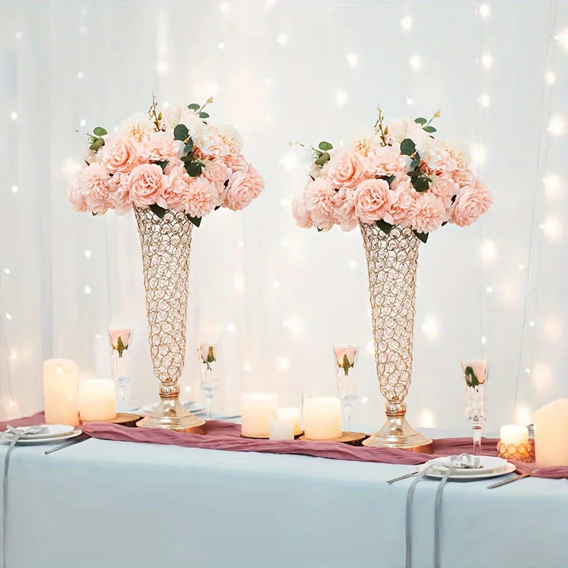 Elegant Tall Crystal Vases For Home Decor
