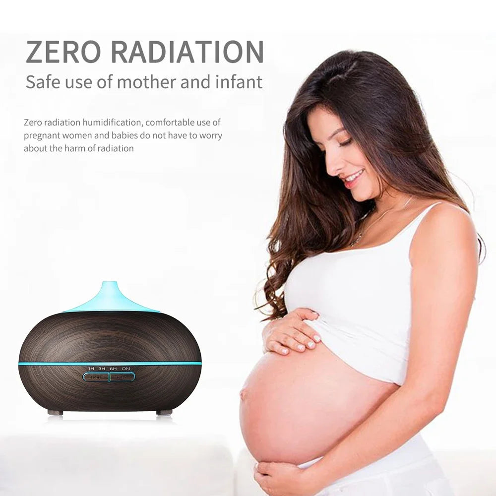 Ultrasonic Essential Oil Diffuser With Auto Shutoff