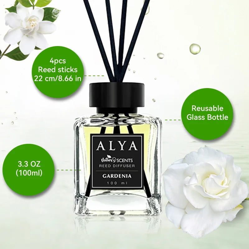 Reed Diffuser Set With Essential Oils And Incense