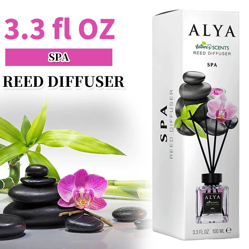 Reed Diffuser Set With Essential Oils And Incense