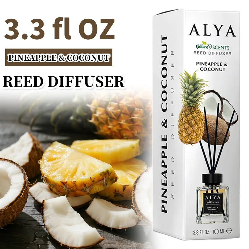 Reed Diffuser Set With Essential Oils And Incense