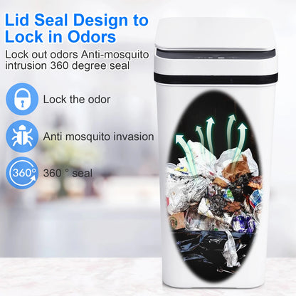 Automatic Touchless Slim Trash Can