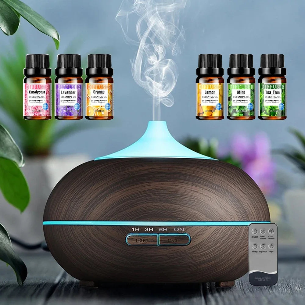 Ultrasonic Essential Oil Diffuser With Auto Shutoff