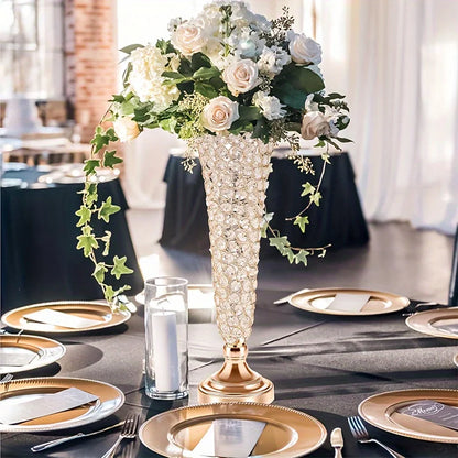 Elegant Tall Crystal Vases For Home Decor