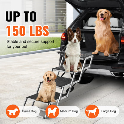 FoldAway Comfort Pet Steps for Trucks & SUVs