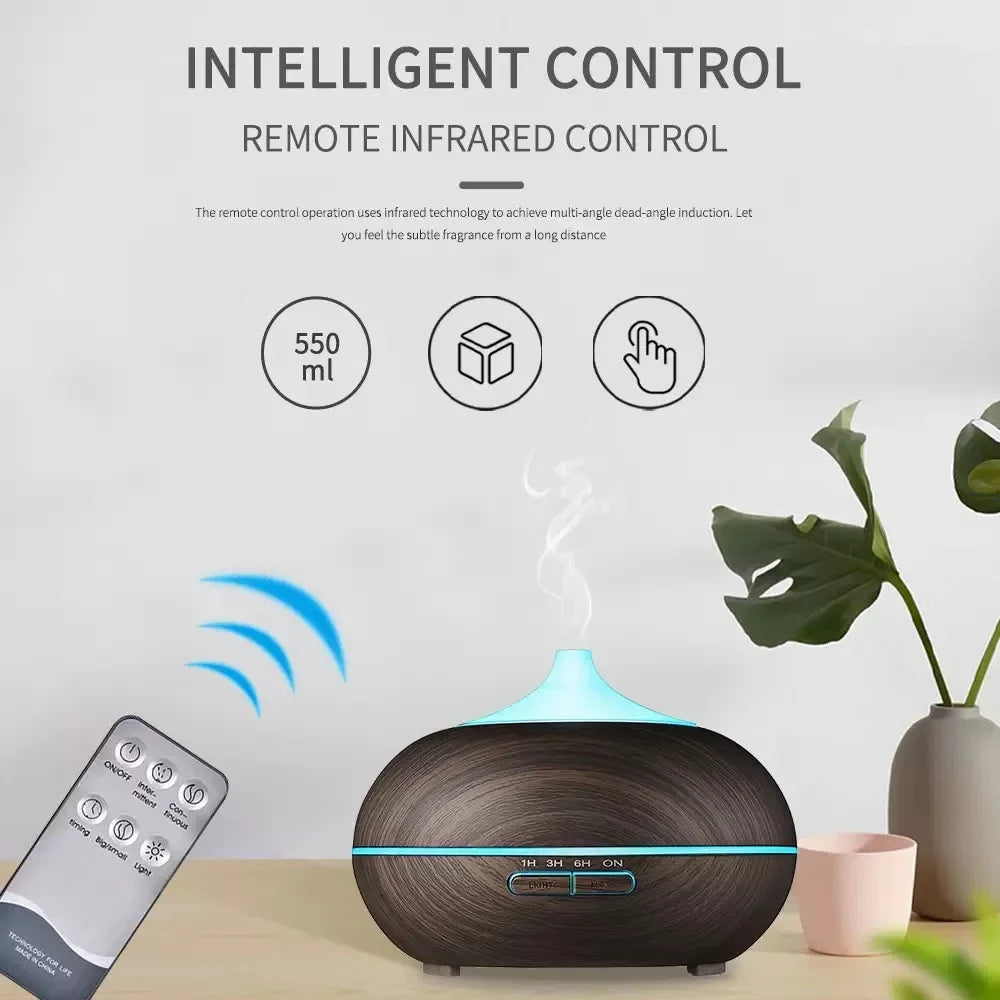 Ultrasonic Essential Oil Diffuser With Auto Shutoff