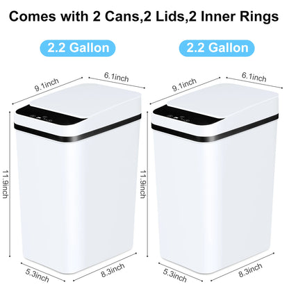 Automatic Touchless Slim Trash Can