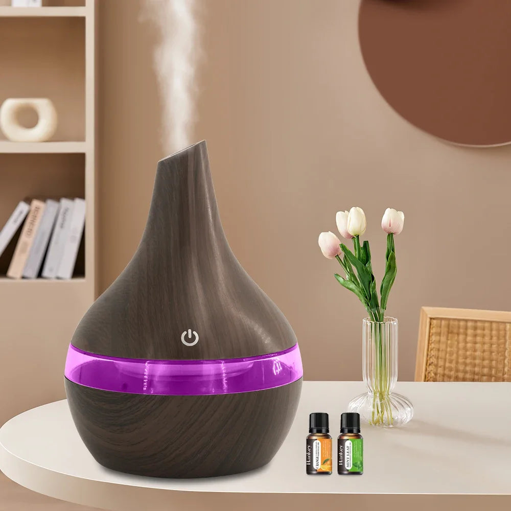 Ultrasonic Humidifier And Essential Oil Diffuser Combo