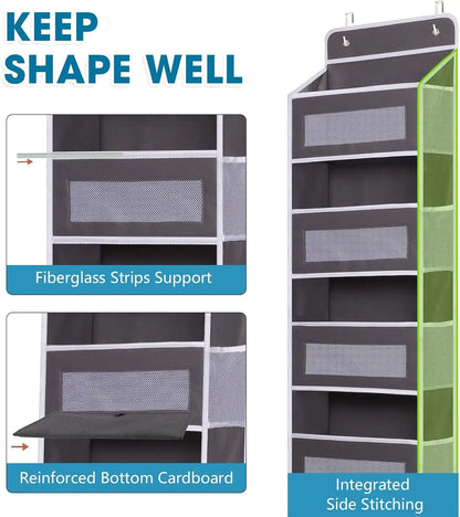 5-Tier Hanging Diaper Organizer With Pockets