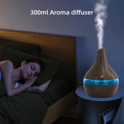 Ultrasonic Humidifier And Essential Oil Diffuser Combo