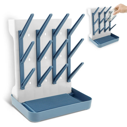 Baby Bottle Drying Rack With Detachable Tray